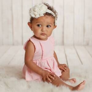 NEW LEMON LOVES LAYETTE daisy dress set in pink